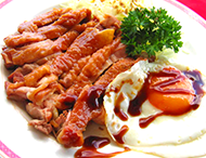 とりもも肉のステーキ定食