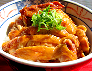 とりもも肉のステーキ丼